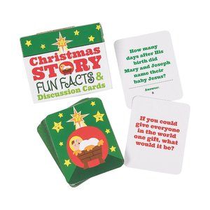 Christmas Story Fun Facts & Discussion Trivia Card